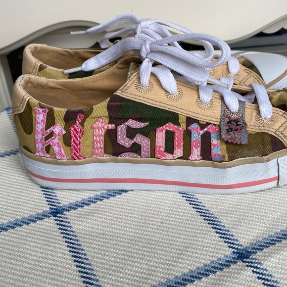 Kitson LA Prima Donna camouflage sneakers - Picture 3 of 12
